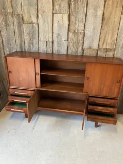 Enfilade, buffet en teck