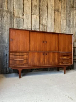 Enfilade, buffet en teck