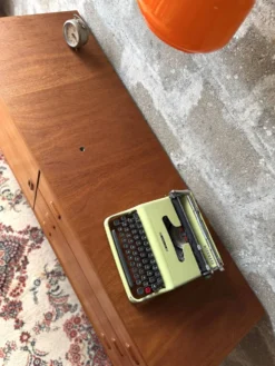 Enfilade buffet scandinave vintage en teck, 1960