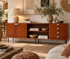 Enfilade / buffet vintage en bois – Esprit Mid-Century