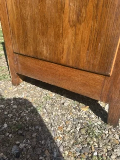 Enfilade chêne brutalisme