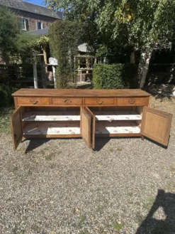 Enfilade chêne brutalisme