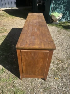 Enfilade chêne brutalisme
