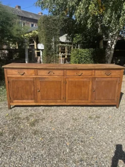Enfilade chêne brutalisme