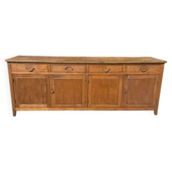 Enfilade chêne brutalisme