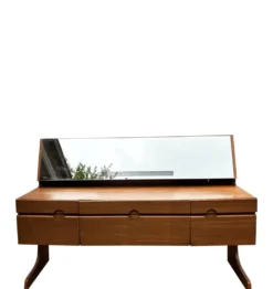 Enfilade coiffeuse en teck des années 1960 /70