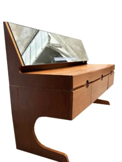 Enfilade coiffeuse en teck des années 1960 /70