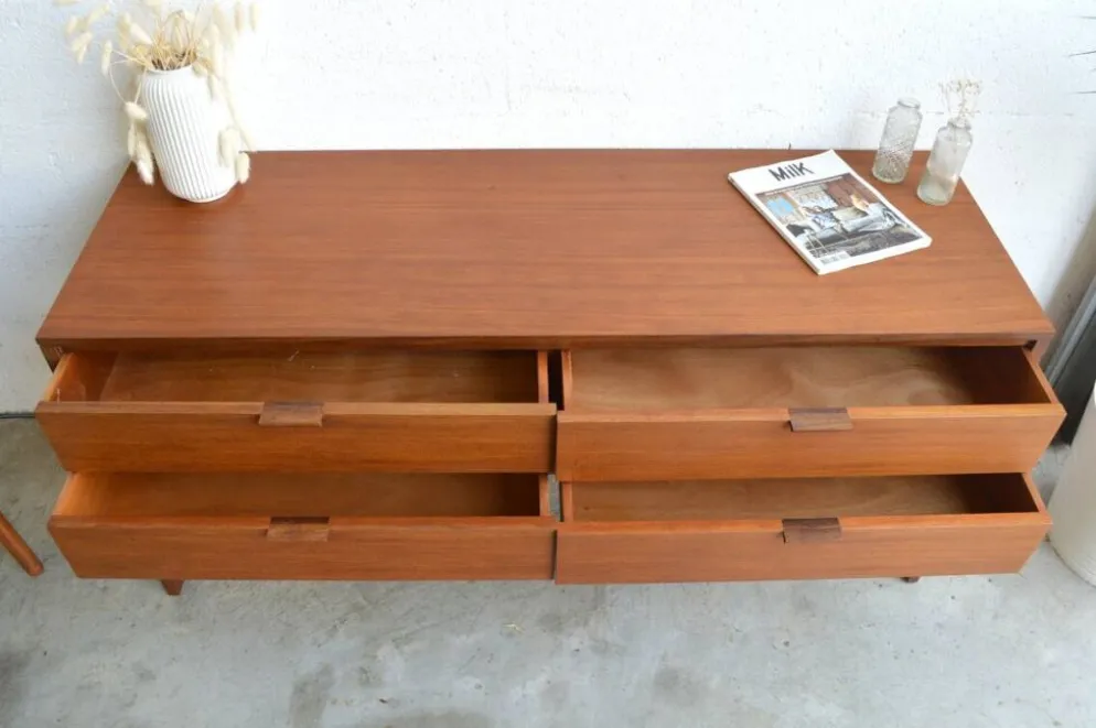 Enfilade console scandinave 137cm