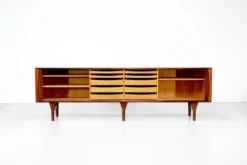 Enfilade conçu par Henning Kjaernulf pour Bruno Hansen, Danemark 1960s.