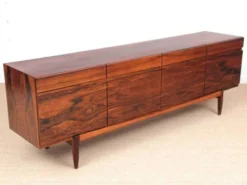 Enfilade Danoise en Palissandre, modèle FA 66, Ib Kofod-Larsen 1960.