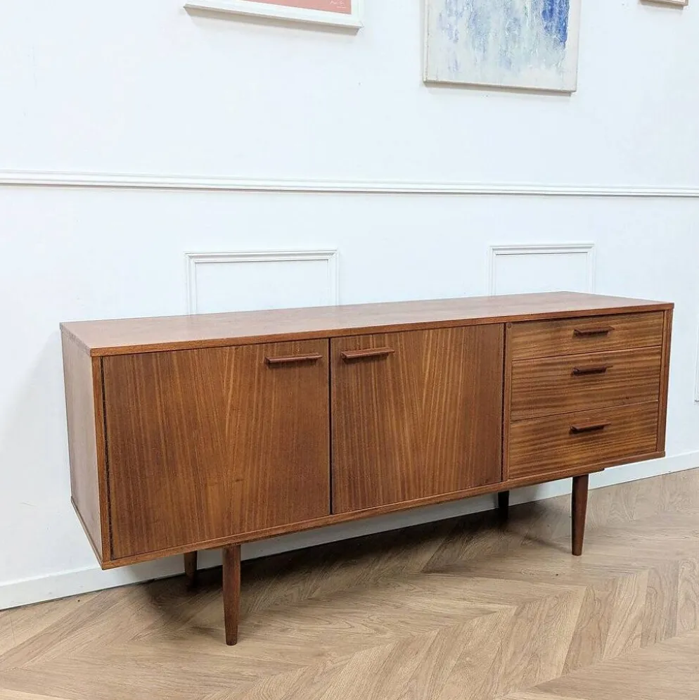 Enfilade danoise vintage teck années 60