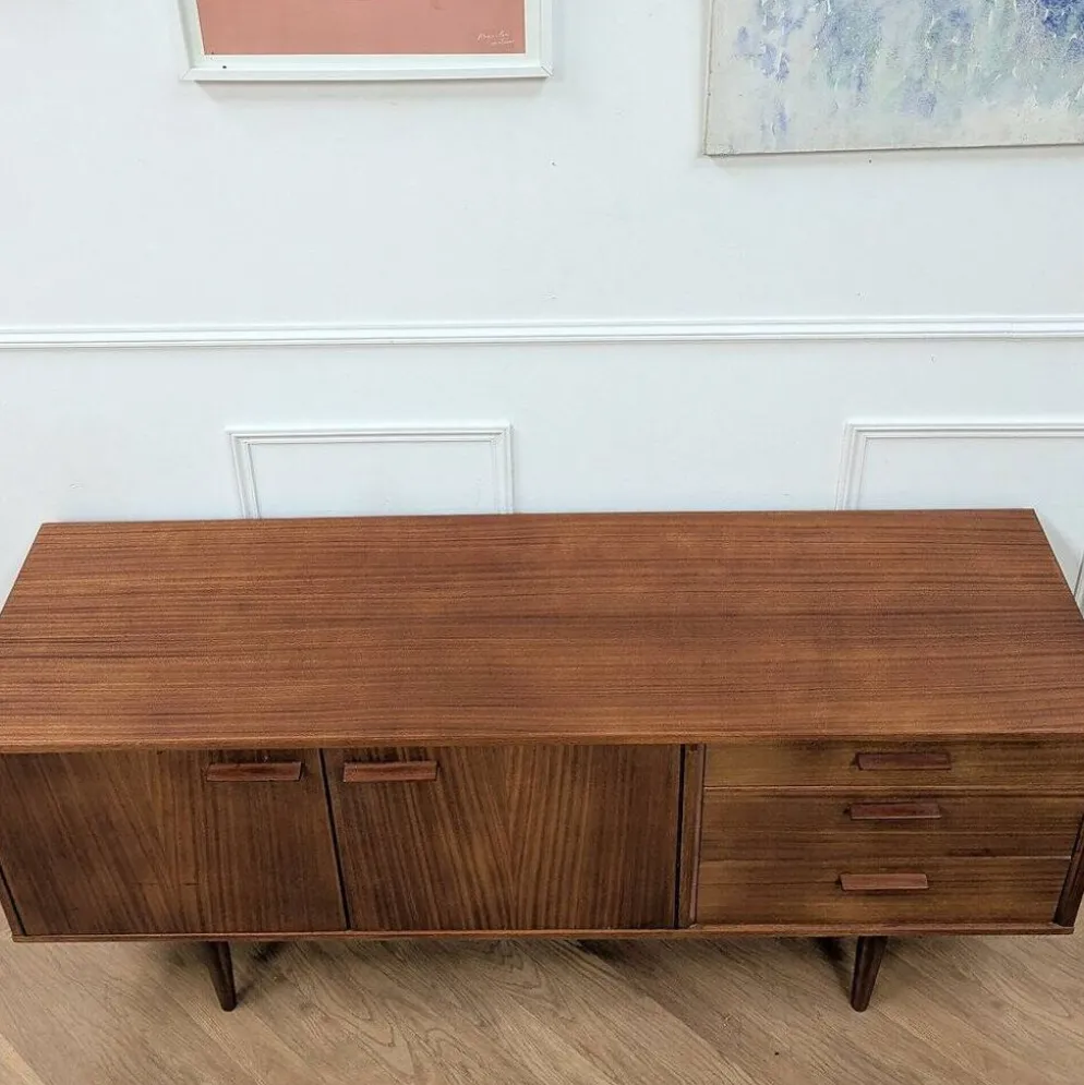 Enfilade danoise vintage teck années 60