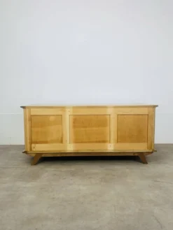 Enfilade en chêne blond, années 50, vintage