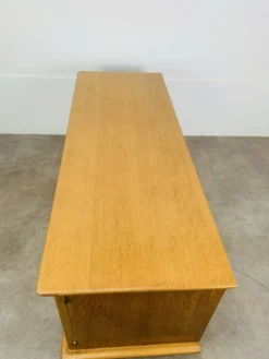 Enfilade en chêne blond, années 50, vintage