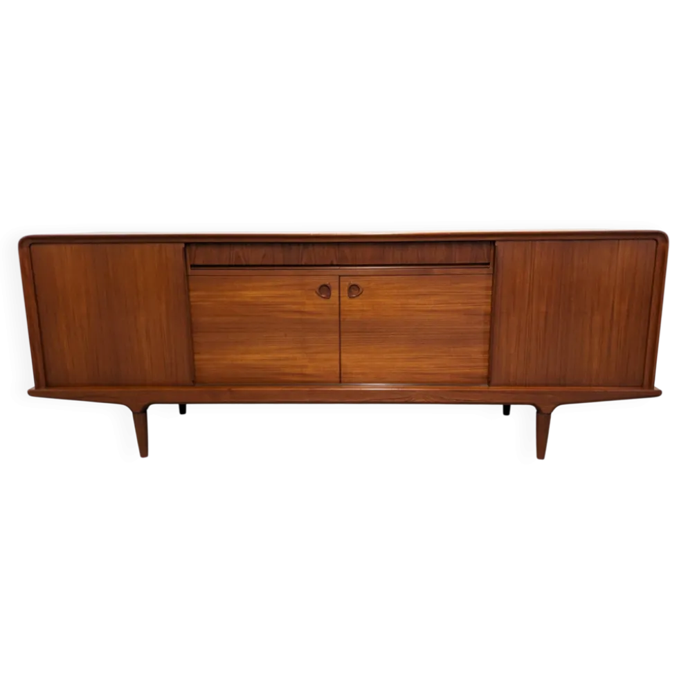 Enfilade en teck de Johannes Andersen pour Clausen & Son, Danemark 1960