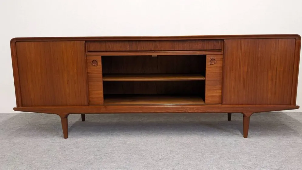 Enfilade en teck de Johannes Andersen pour Clausen & Son, Danemark 1960