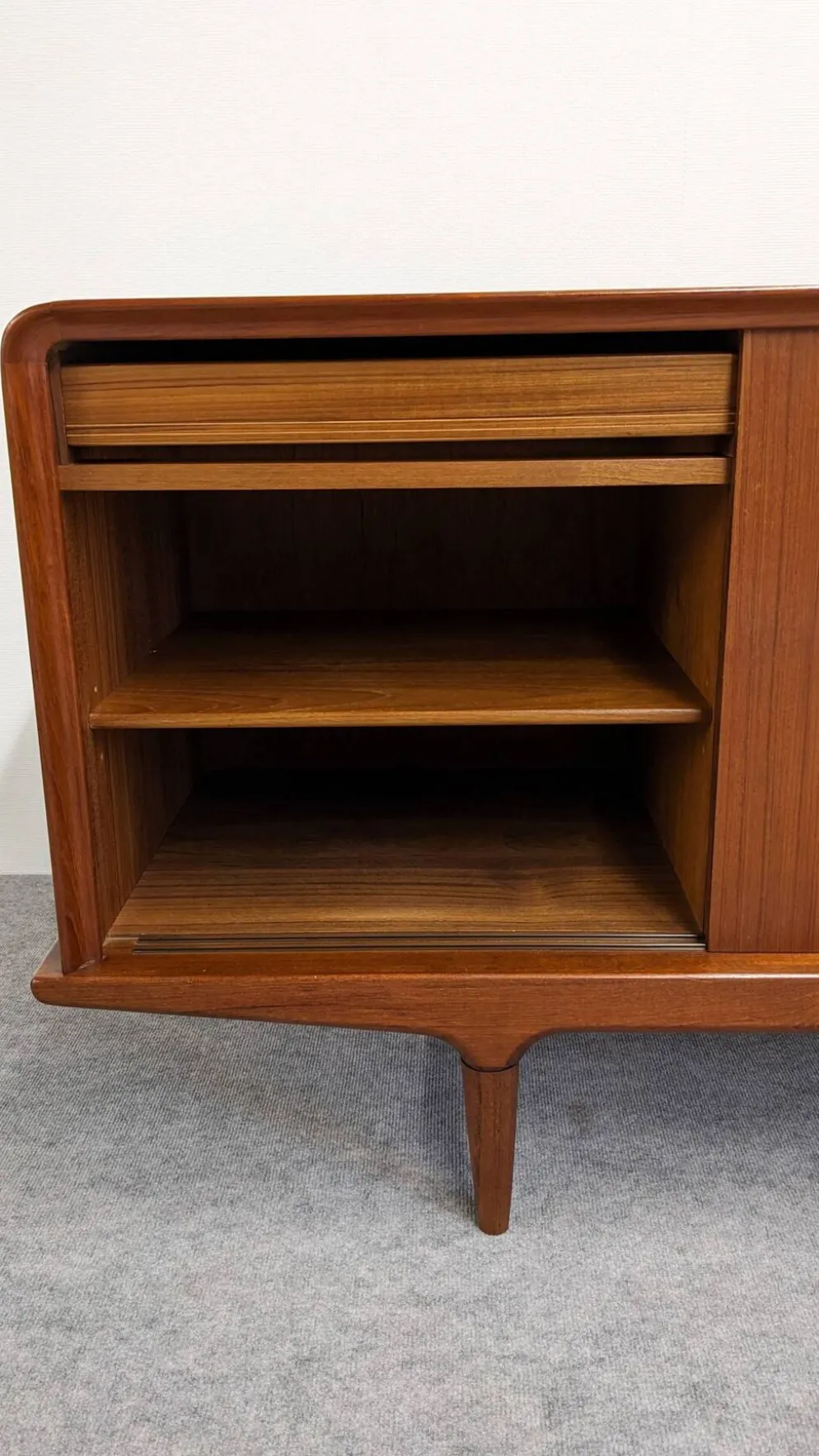 Enfilade en teck de Johannes Andersen pour Clausen & Son, Danemark 1960