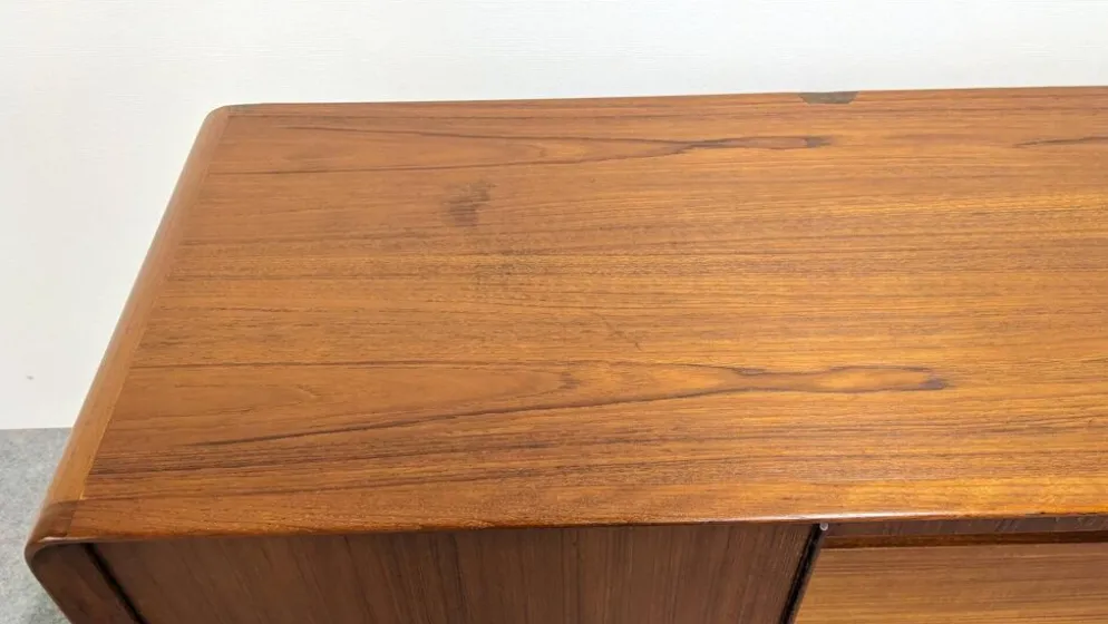 Enfilade en teck de Johannes Andersen pour Clausen & Son, Danemark 1960