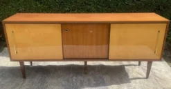 Enfilade en teck des années 60