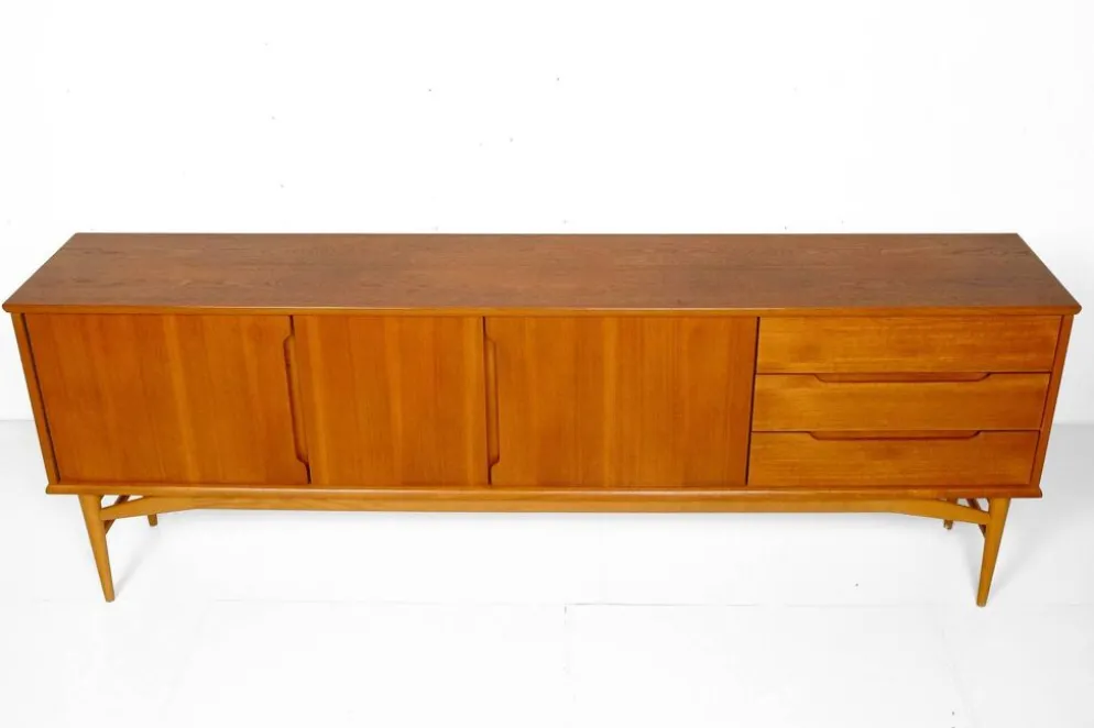 Enfilade en teck, Fredericia, by Borge Mogensen, build ca 1970