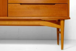 Enfilade en teck, Fredericia, by Borge Mogensen, build ca 1970