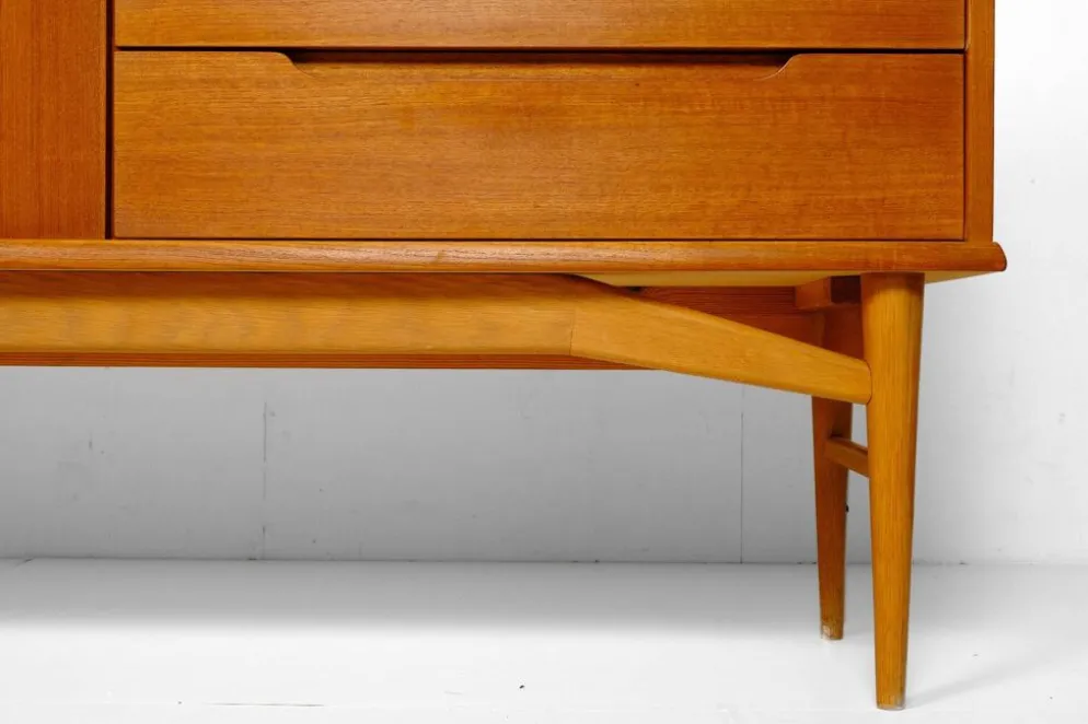 Enfilade en teck, Fredericia, by Borge Mogensen, build ca 1970