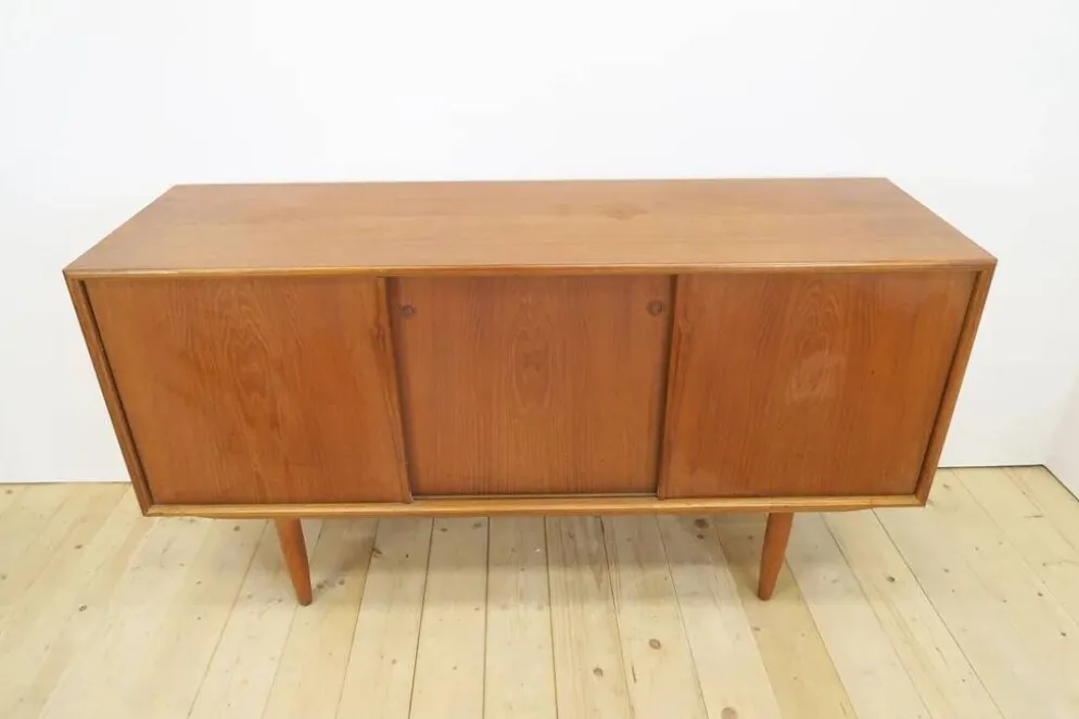 Enfilade en teck par Axel Christiansen pour ACO Møbler, Danemark 1960