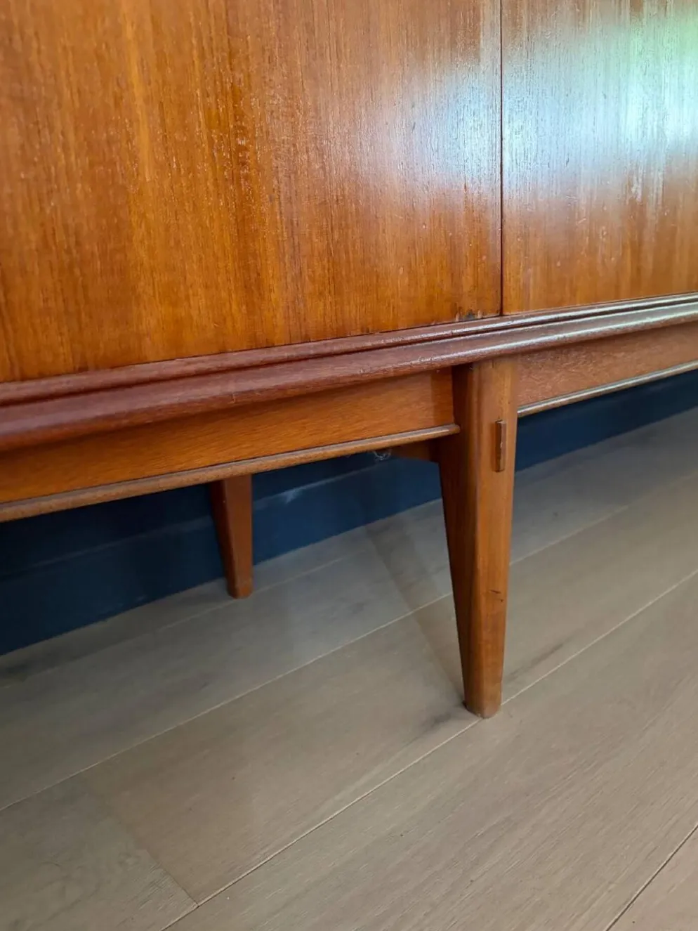 Enfilade en teck 60s