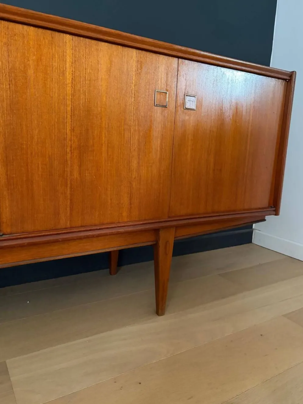 Enfilade en teck 60s