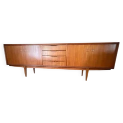 Enfilade en teck 60s