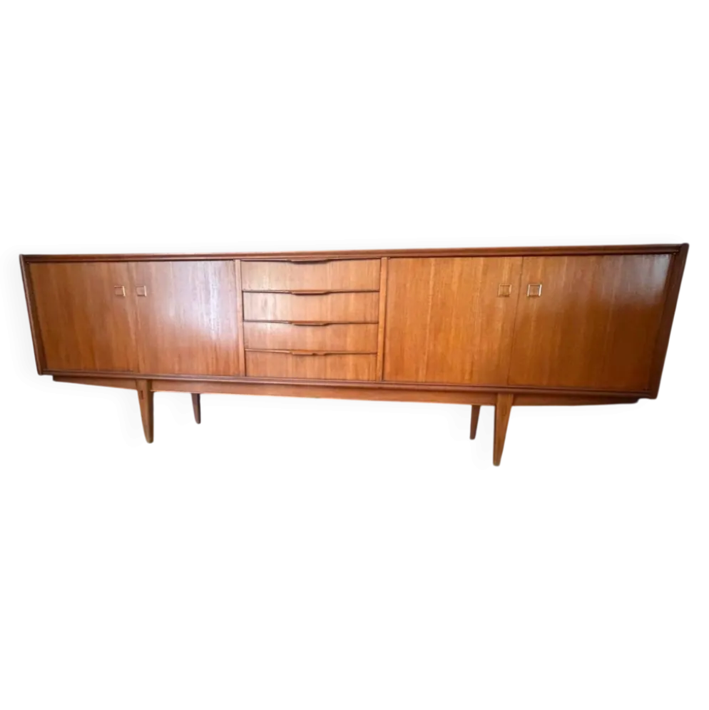 Enfilade en teck 60s