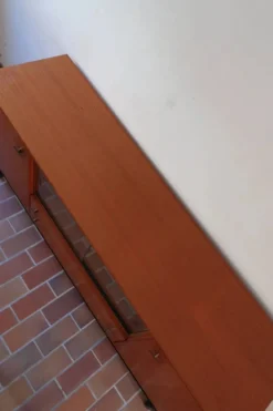 Enfilade Marcel Gascoin en teck, édition Alvéole, années 60