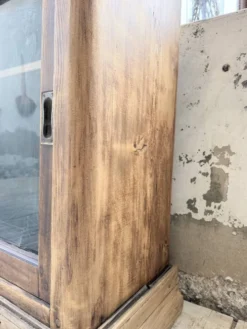 Enfilade meuble de métier XXL portes vitrées