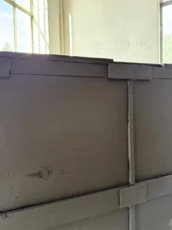 Enfilade meuble de métier XXL portes vitrées