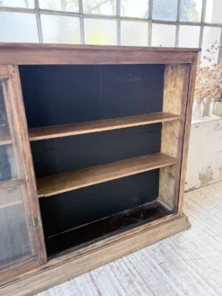 Enfilade meuble de métier XXL portes vitrées