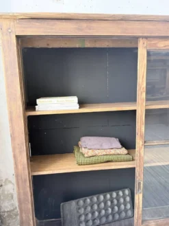 Enfilade meuble de métier XXL portes vitrées