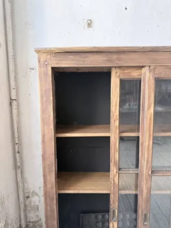 Enfilade meuble de métier XXL portes vitrées