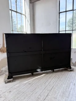 Enfilade meuble de métier XXL portes vitrées
