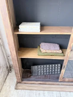Enfilade meuble de métier XXL portes vitrées