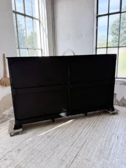 Enfilade meuble de métier XXL portes vitrées