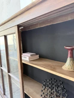 Enfilade meuble de métier XXL portes vitrées