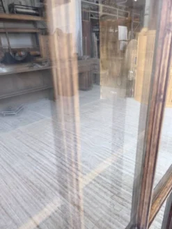 Enfilade meuble de métier XXL portes vitrées