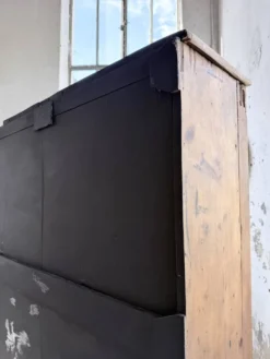 Enfilade meuble de métier XXL portes vitrées