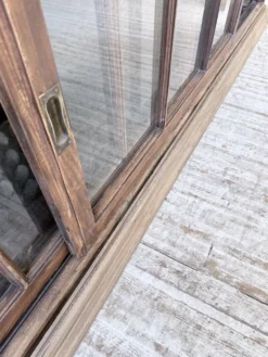 Enfilade meuble de métier XXL portes vitrées