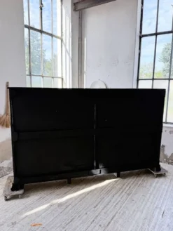 Enfilade meuble de métier XXL portes vitrées