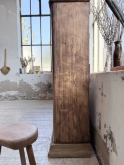 Enfilade meuble de métier XXL portes vitrées