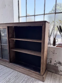 Enfilade meuble de métier XXL portes vitrées