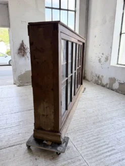 Enfilade meuble de métier XXL portes vitrées