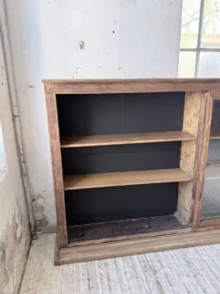 Enfilade meuble de métier XXL portes vitrées