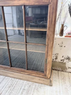 Enfilade meuble de métier XXL portes vitrées
